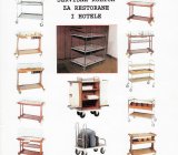 Servisna kolica za restorane i hotele