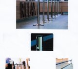 Barijerni stubovi sa trakom