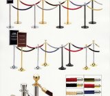 Barijerni stubovi sa konopcima