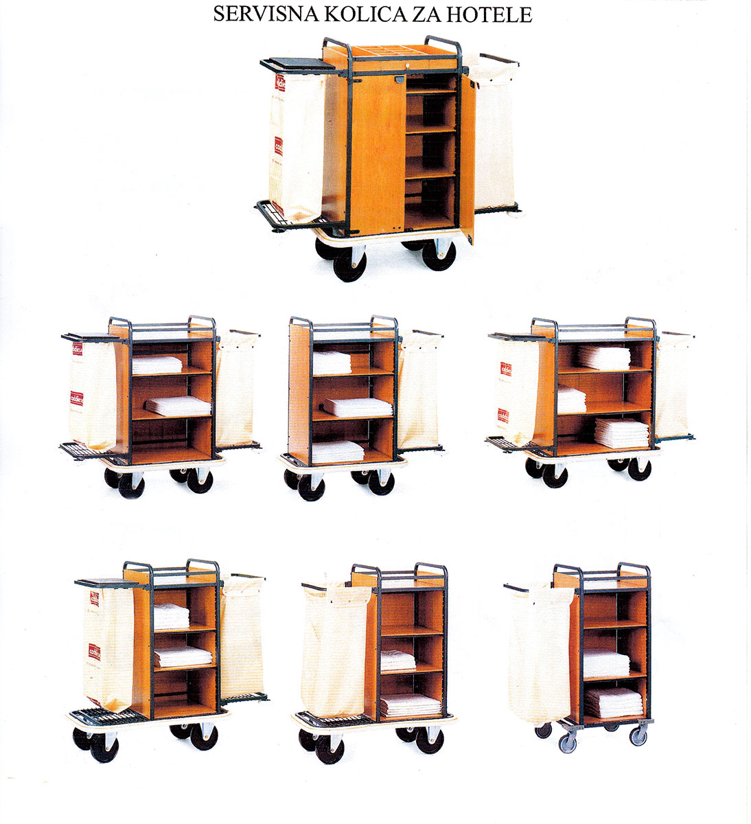 Servisna kolica za hotele